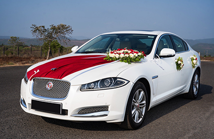 Jaguar XF Wedding Car